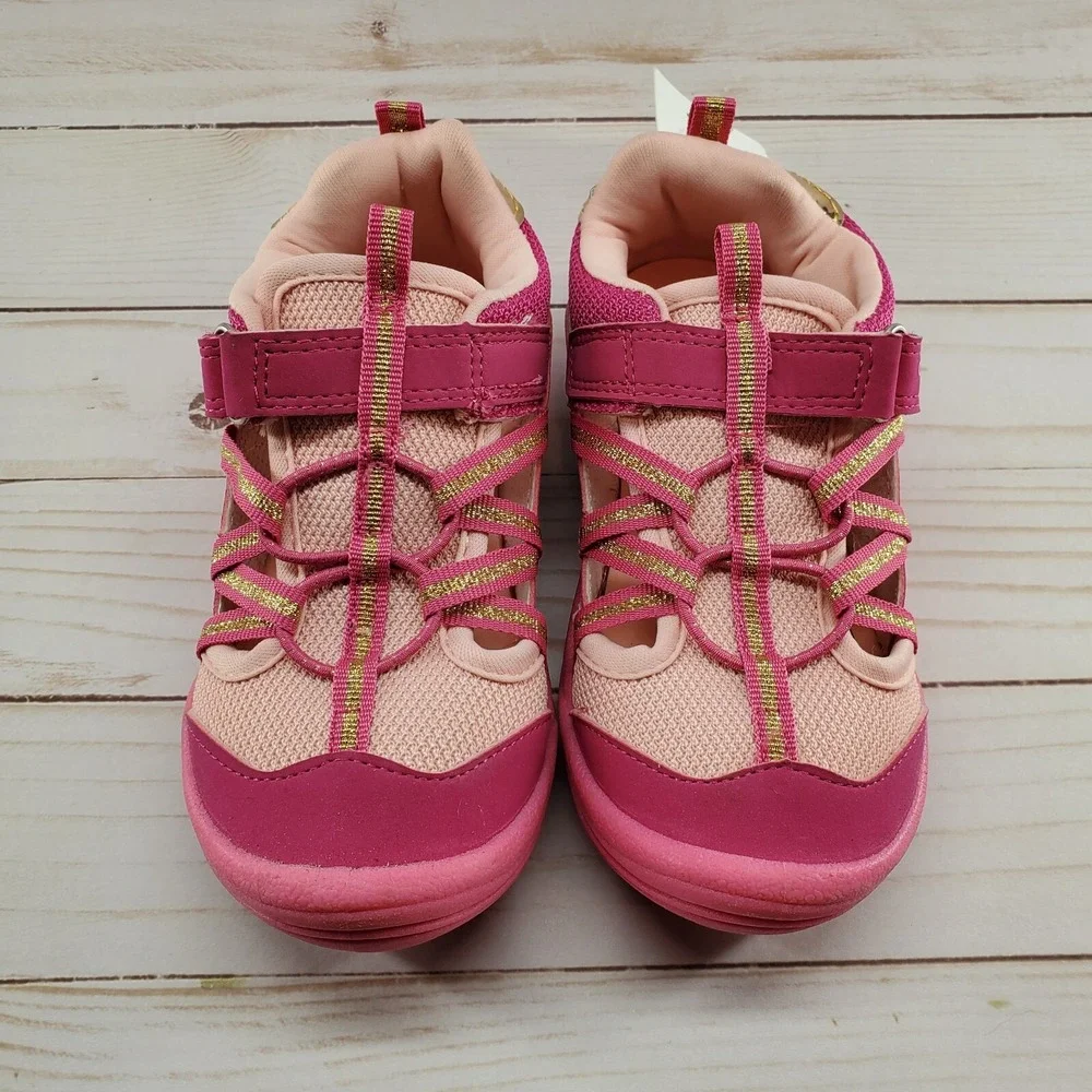 OshKosh Girls Size‎ 11 Sandals Pink Charis Summer Bump Toe